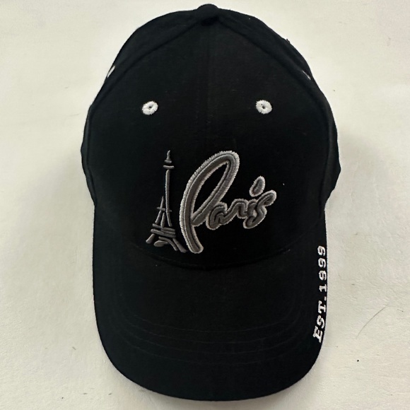 Black Paris Las Vegas cap - Picture 1 of 5